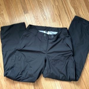 MEC women’s size 10 black rain pants